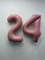 Balon сyfra 86cm różne kolory - obrazek 5