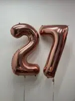 Balon сyfra 86cm różne kolory - obrazek 3