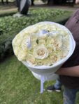 bukiet białych róż Mondial 25 szt Studio Deluxe Poznań