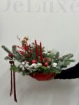 Stroik zimowy na Boże Narodzenie. Dostawa w Poznaniu.