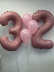Balony urodzinowe z cyframi Studio Deluxe Poznan
