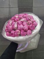 Bukiet z 33 różowych piwonii Studio DeLuxe