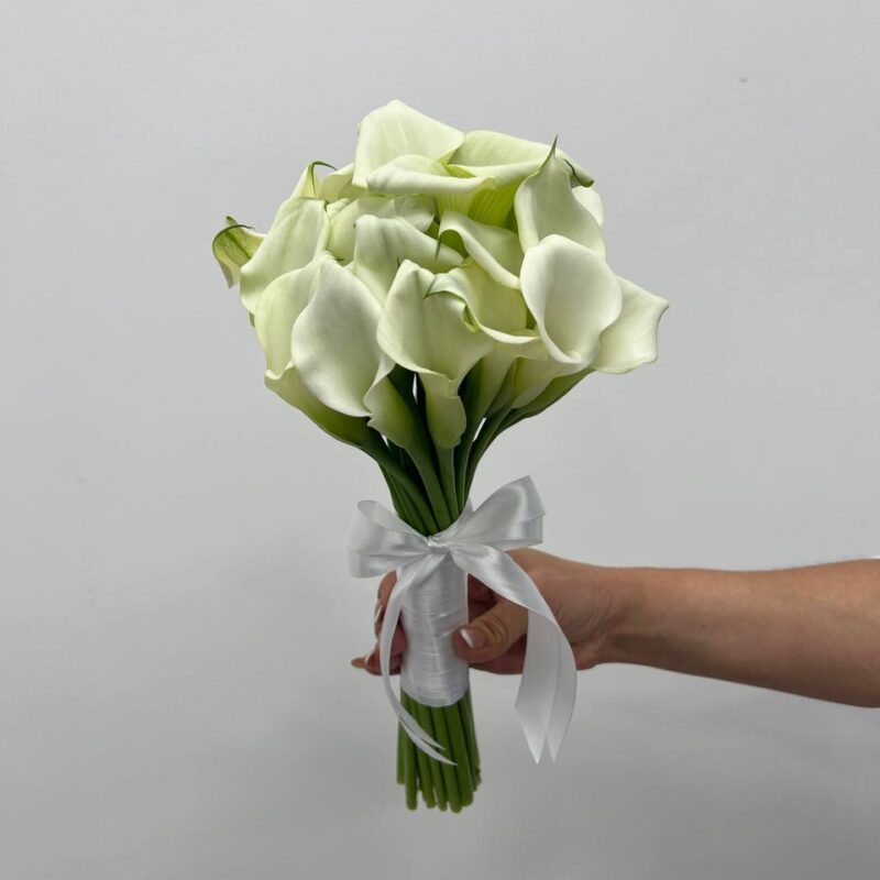 Bukiet ślubny z kalii białej | Poznań