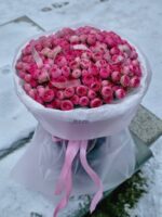 Róża gałązkowa Silva Pink 51 szt | Studio Deluxe Poznań