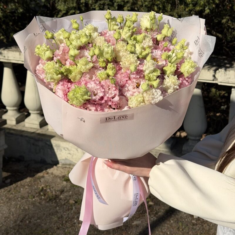 Bukiet z eustomy | Kwiaty Poznań Studio Deluxe