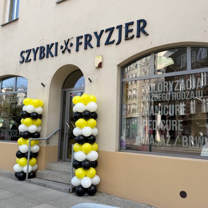 Kolumny z balonów Poznań | Dekoracja balonowa