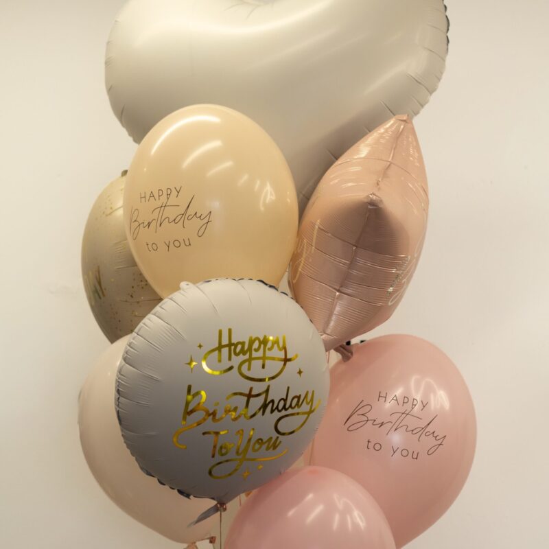 Balony Happy Birthday | Dekoracje urodzinowe Poznań